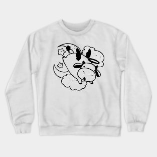 Angel Cow Black Line Crewneck Sweatshirt